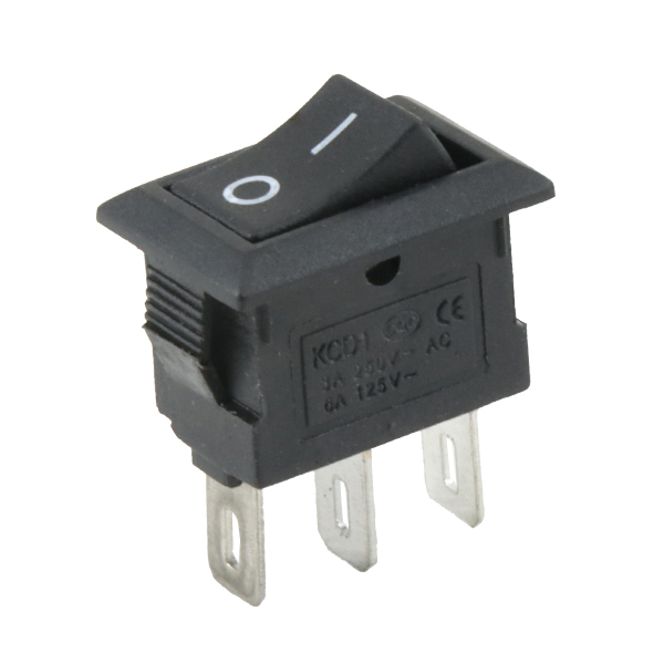 کلید راکر کوچک دو حالته 3 پین KCD1