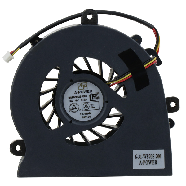 فن حلزونی 5 ولت 0.5 آمپر لپ تاپ و ال این وان A-Power 6x6
