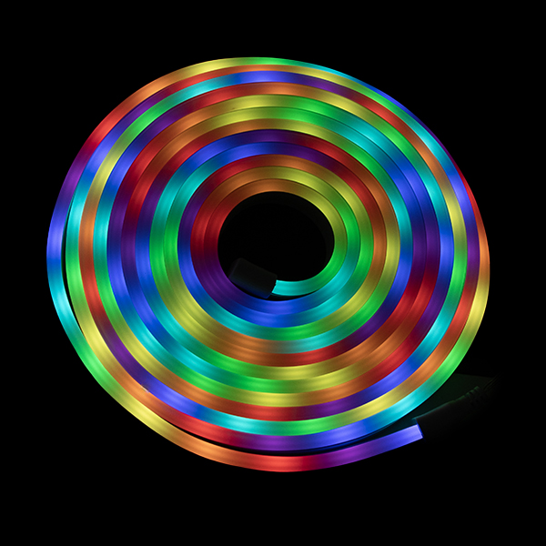 ریسه نئون فلکسی RGB آدرس پذیر 5 متری