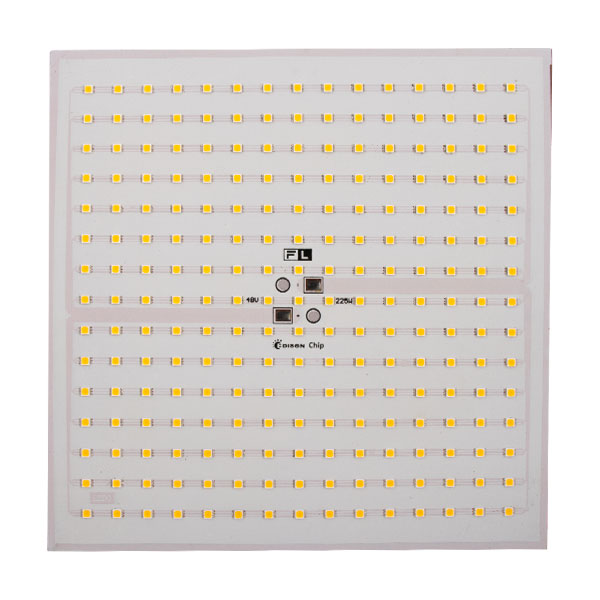 پنل LED ادیسون 48 ولت 225 وات 30×30 سانتی‌متر نور طبیعی