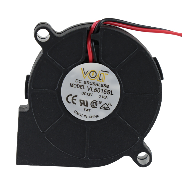 فن حلزونی 12 ولت 0.15 آمپر بلبرینگی Volt 5×5 5015