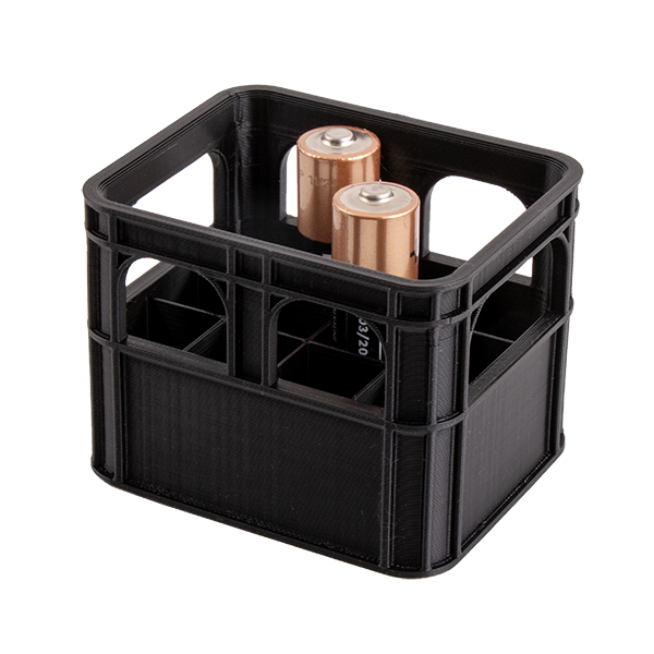 اورگانایزر باتری قلمی AA مشکی مدل A-12