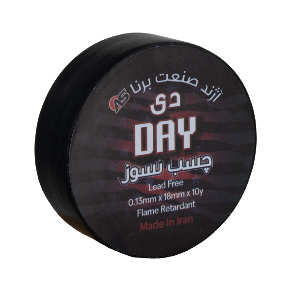 چسب برق نواری لنت نسوز DAY مشکی