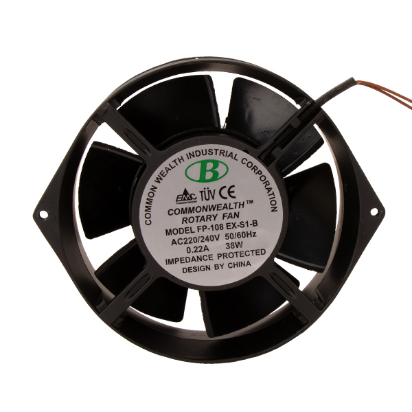 فن چشمی بلبرینگی 220 ولت 38 وات 17×15 B مدل EX-S1-B