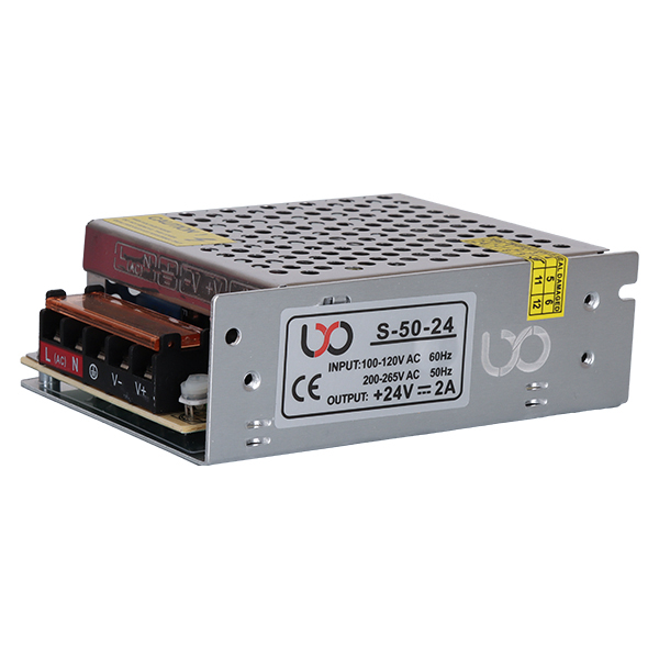 منبع تغذیه سوییچینگ 24 ولت 2 آمپر LXO