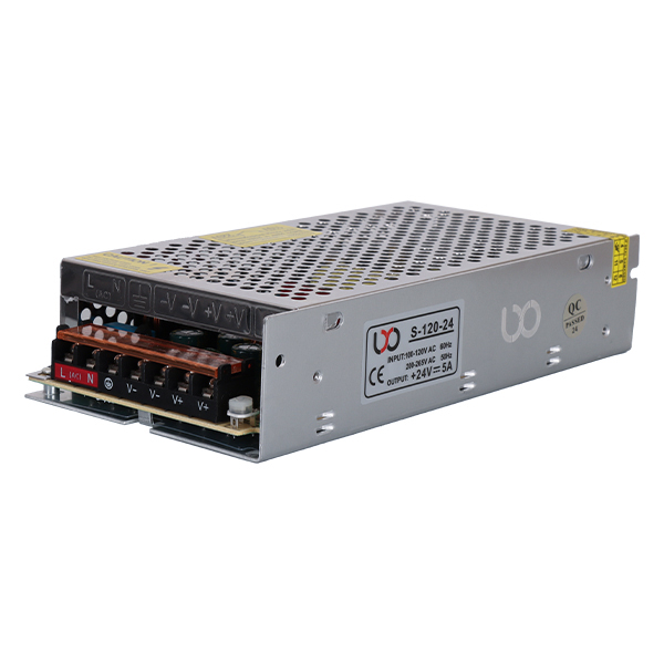 منبع تغذیه سوییچینگ 24 ولت 5 آمپر LXO S-120-24