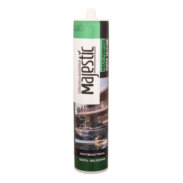 چسب سیلیکون شفاف آکواریوم همه‌کاره MAJESTIC وزن 320 گرم
