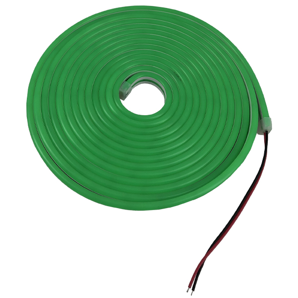 ریسه نئون فلکسی 12 ولت  5 متری سبز ZSA