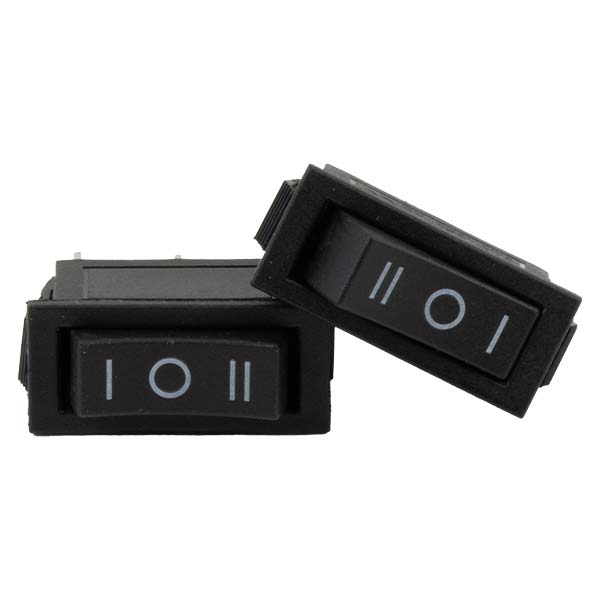 کلید راکر سه حالته 3 پین KCD3 پایه آهنی